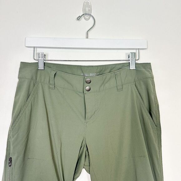 Columbia Omni-Shield Women's Saturday Trail Convertible Pants Green Sz 8 Short - Picture 5 of 15